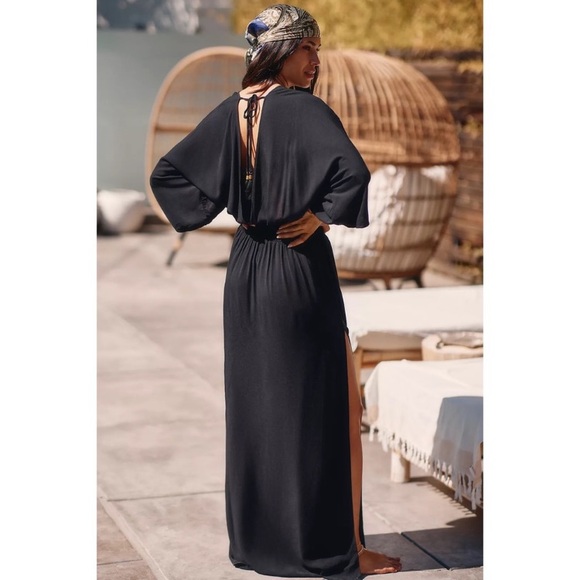 L*Space Black Sungazer Maxi Dress Coverup - Picture 6 of 12